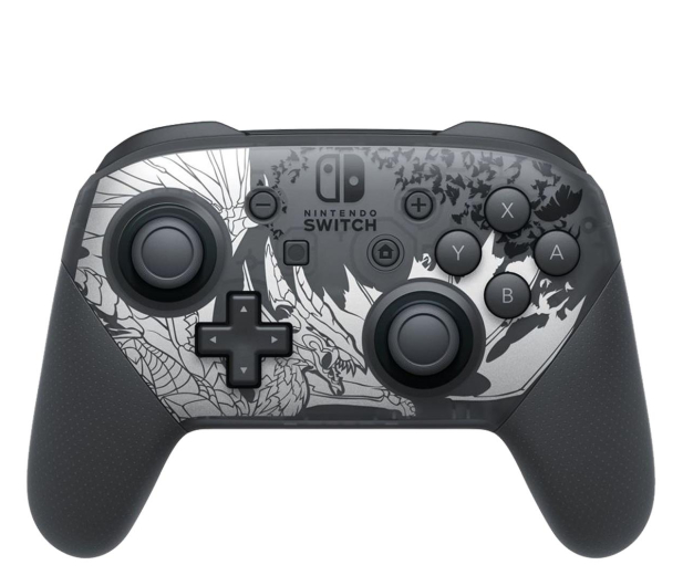 Nintendo Switch Pro Controller MH Rise Sunbreak - 1052349 - zdjęcie
